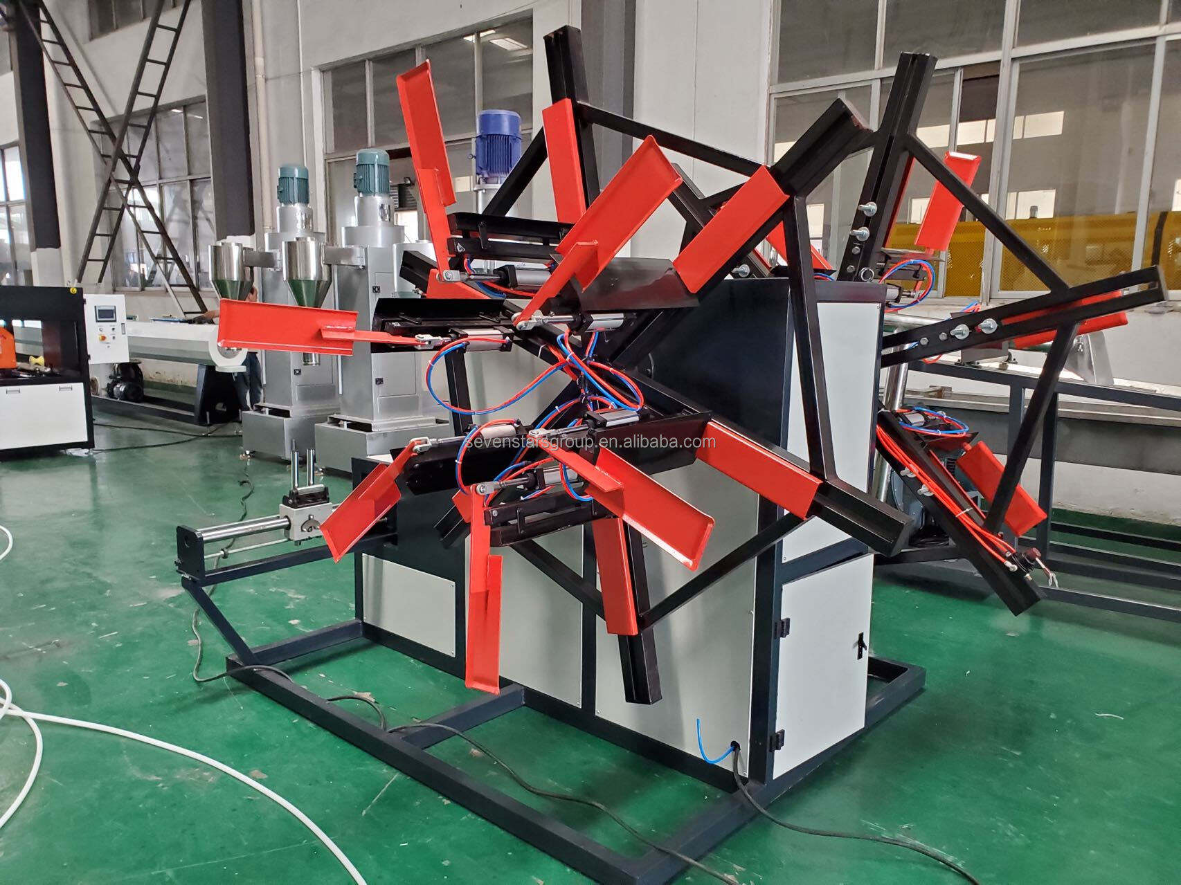 High Efficiency Plastic Pe Hdpe Ldpe Pipe Making Machine Production Machinery Line for Hot and Cold Water details