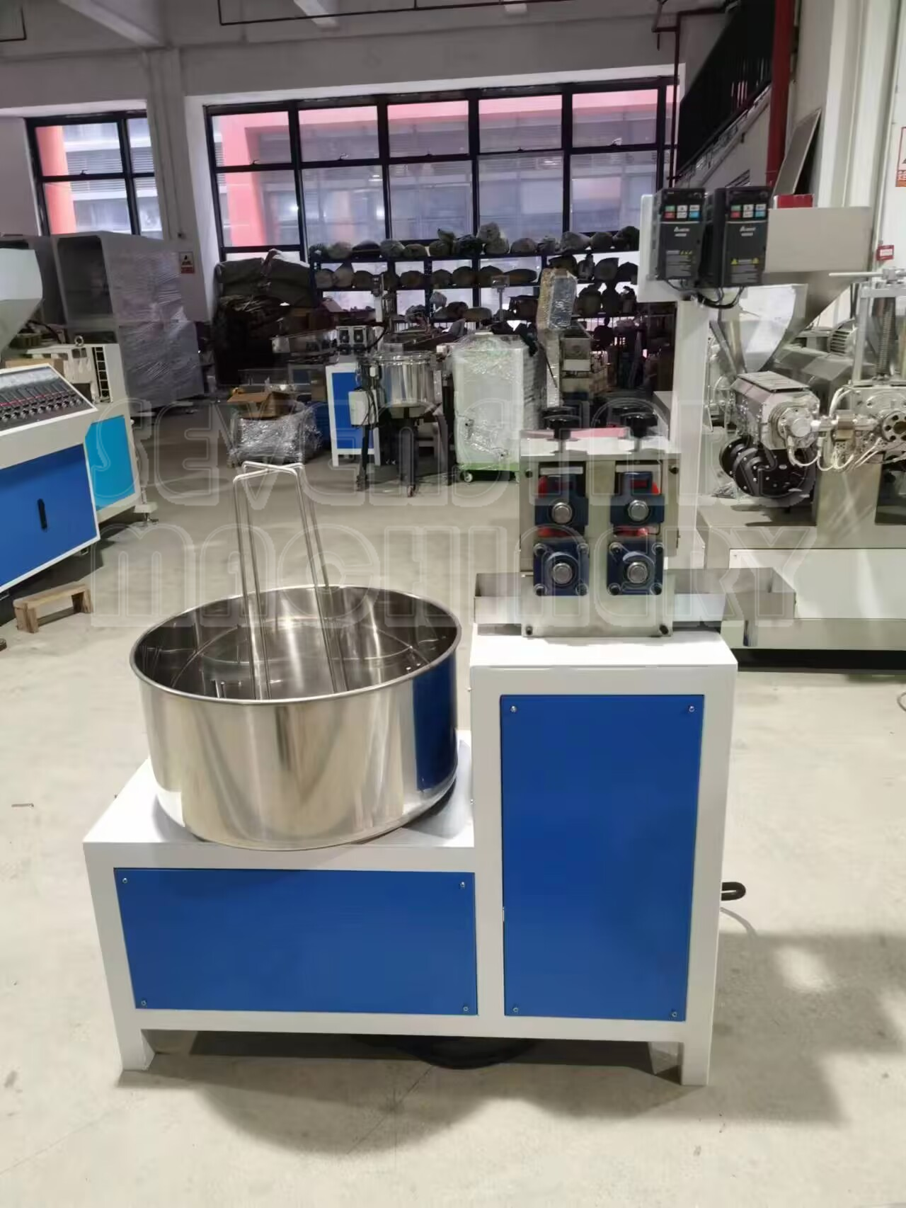 Sevenstars PP PE PVC Outdoor Furniture Rattan Wicker Artificial Making Machine Weaving Twisting Machine details