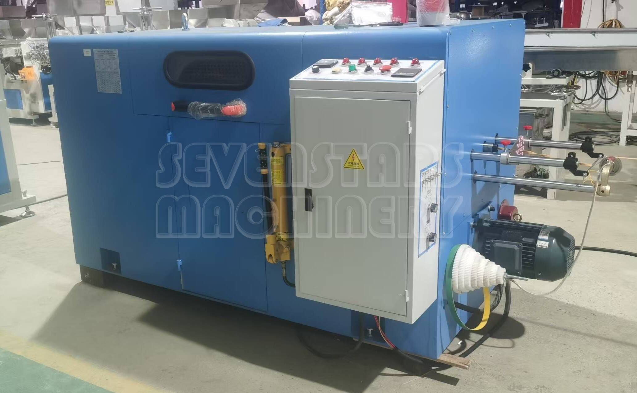 Sevenstars PP PE PVC Outdoor Furniture Rattan Wicker Artificial Making Machine Weaving Twisting Machine factory