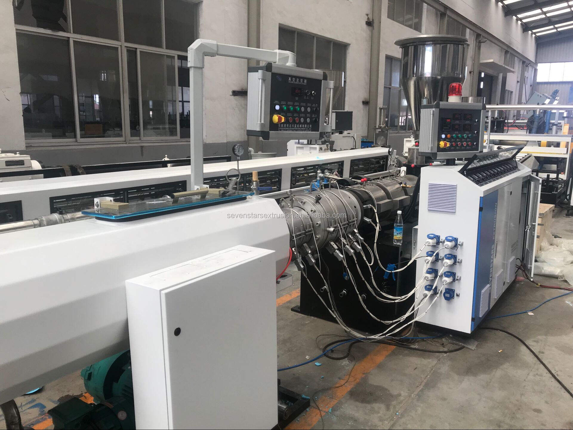 Sevenstars Factory Price PVC Water Conduit Pipe Extruder Making Machine Production Line factory