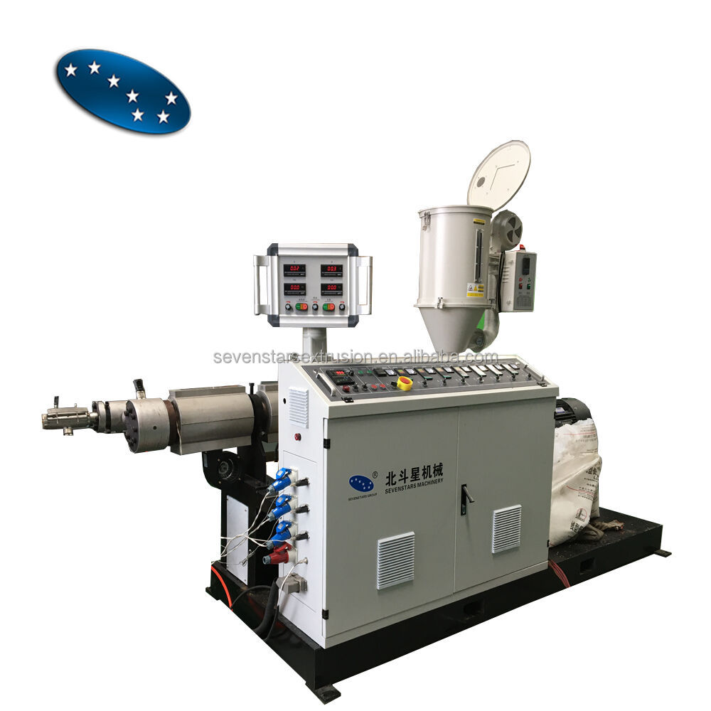 Plastic PVC PP PE PA Electric Sheath Corrugated Hose Making Machine factory