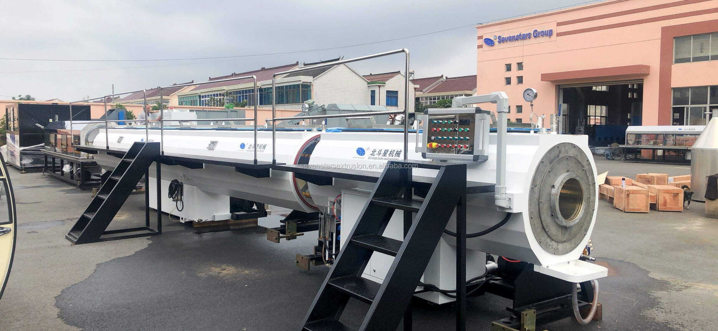 20-1200mm Water Pipe Extrusion Machine 110mm Pe Pipe Making Machine factory