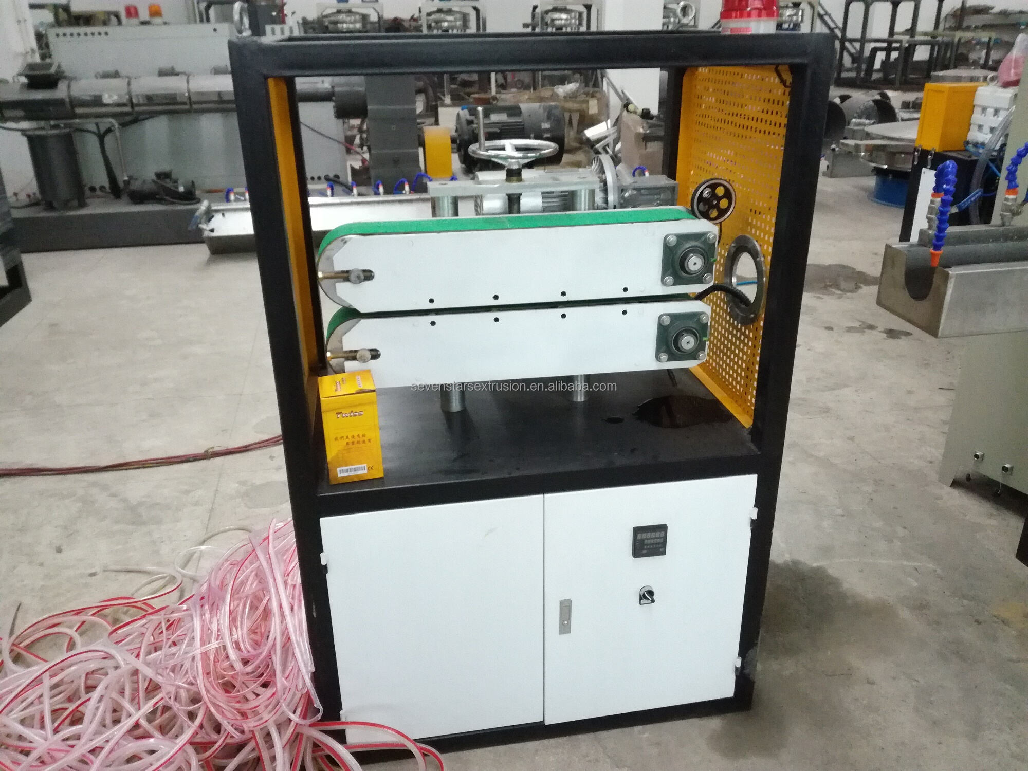 Sevenstars Steel Wire Hose Garden Pipe Reinforced Pipe Frost Resistant PVC Pipe Extrusion Line supplier