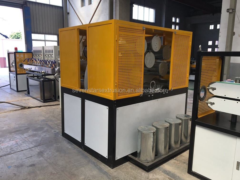 Sevenstars Steel Wire Hose Garden Pipe Reinforced Pipe Frost Resistant PVC Pipe Extrusion Line supplier