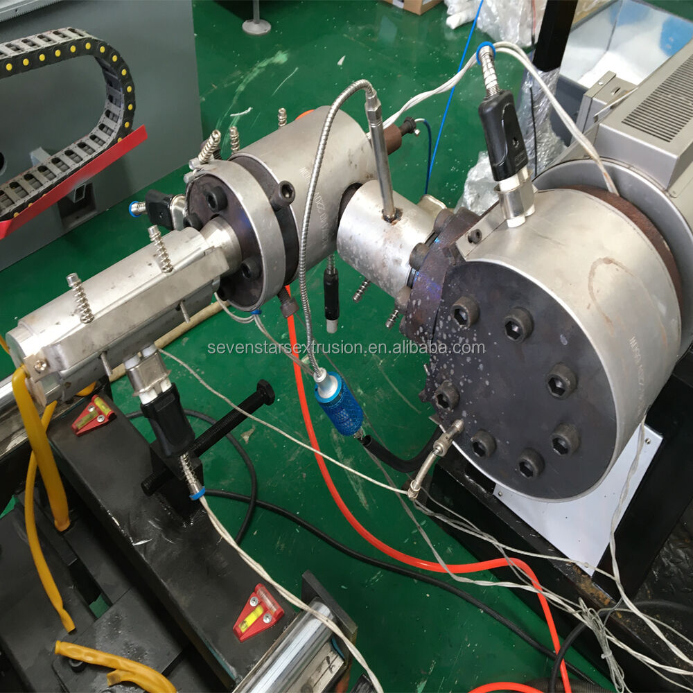 Plastic PVC PP PE PA Electric Sheath Corrugated Hose Making Machine manufacture