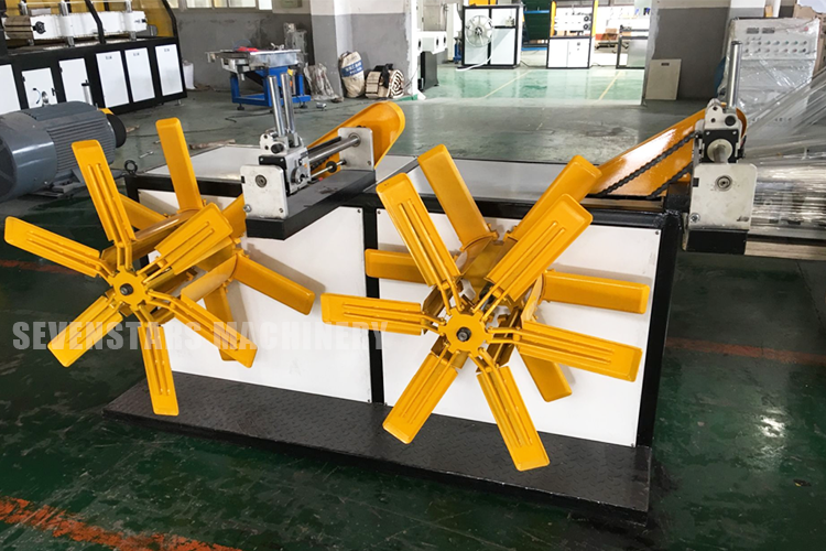 Sevenstars HDPE PE PP PVC Multifunctional Single Wall Corrugated Pipe Extruding Line Machine Single Screw Core Motor Gearbox factory