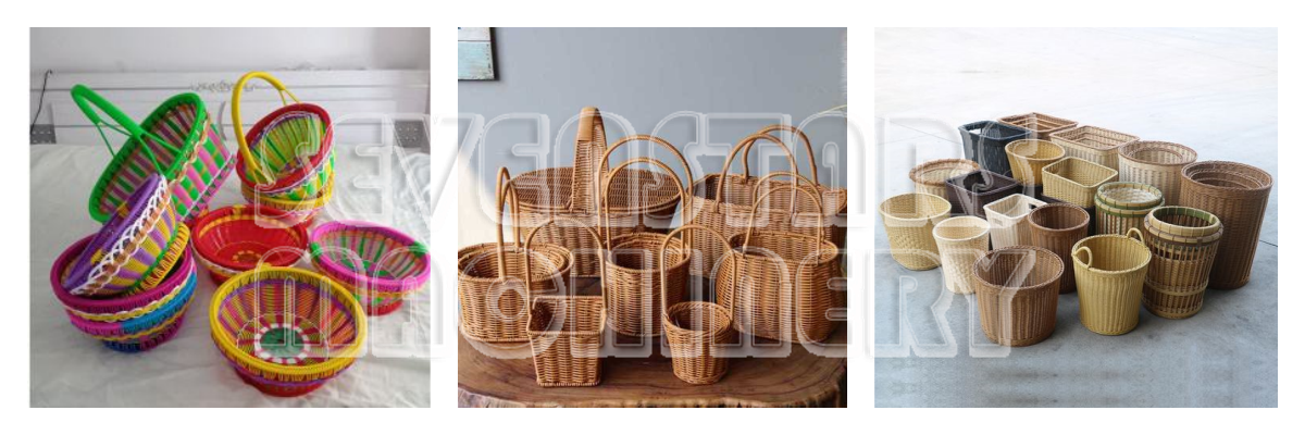 Sevenstars PP PE PVC Outdoor Furniture Rattan Wicker Artificial Making Machine Weaving Twisting Machine factory