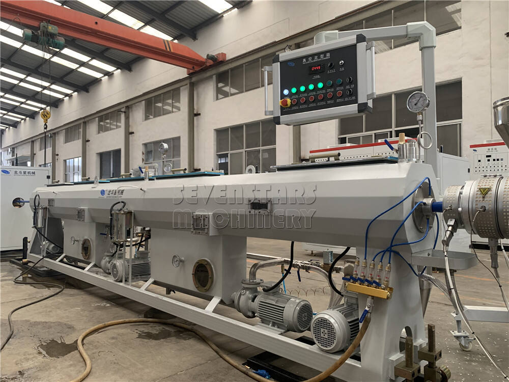 High Efficiency Plastic Pe Hdpe Ldpe Pipe Making Machine Production Machinery Line for Hot and Cold Water factory