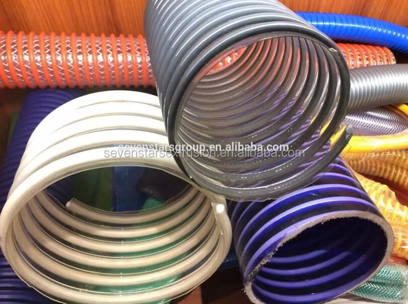 PVC Spiral Hose Pipe Making Machine Manufacturing Plan with Small Extruder Machine manufacture