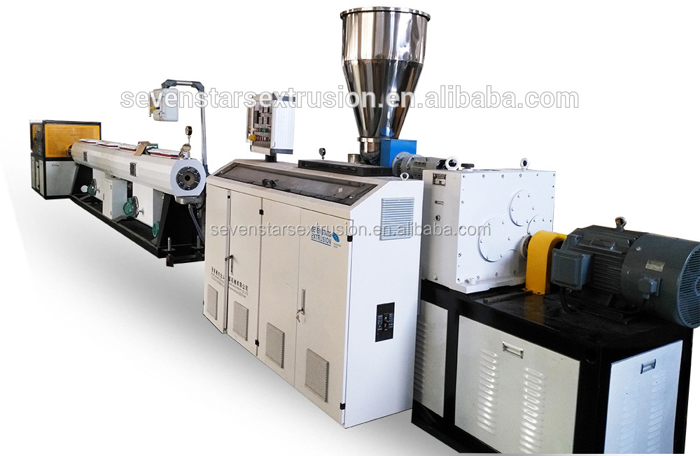 Good Quality Plastic PVC Pipe Extrusion Making Machine Line for Conduit Pipe details