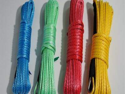 What makes an HMPE lifting rope superior to traditional steel wire rope?