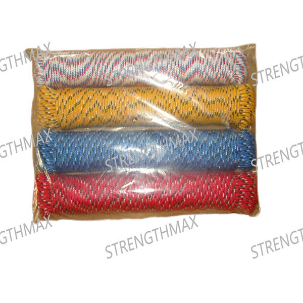 Sa construction double tressée offre une résistance et une stabilité supplémentaires pour plus de sécurité.