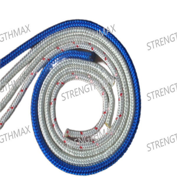 Double braided construction provides added strength and flexibility