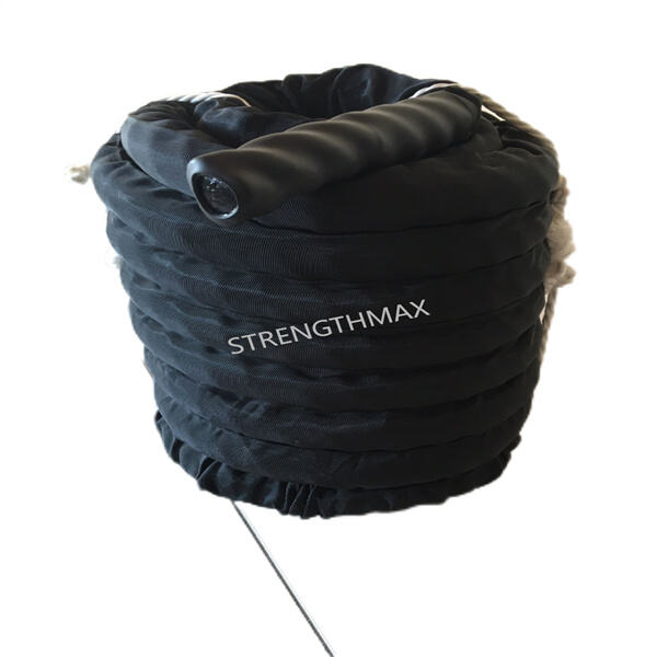 Creative ways to set up battle rope anchors at home