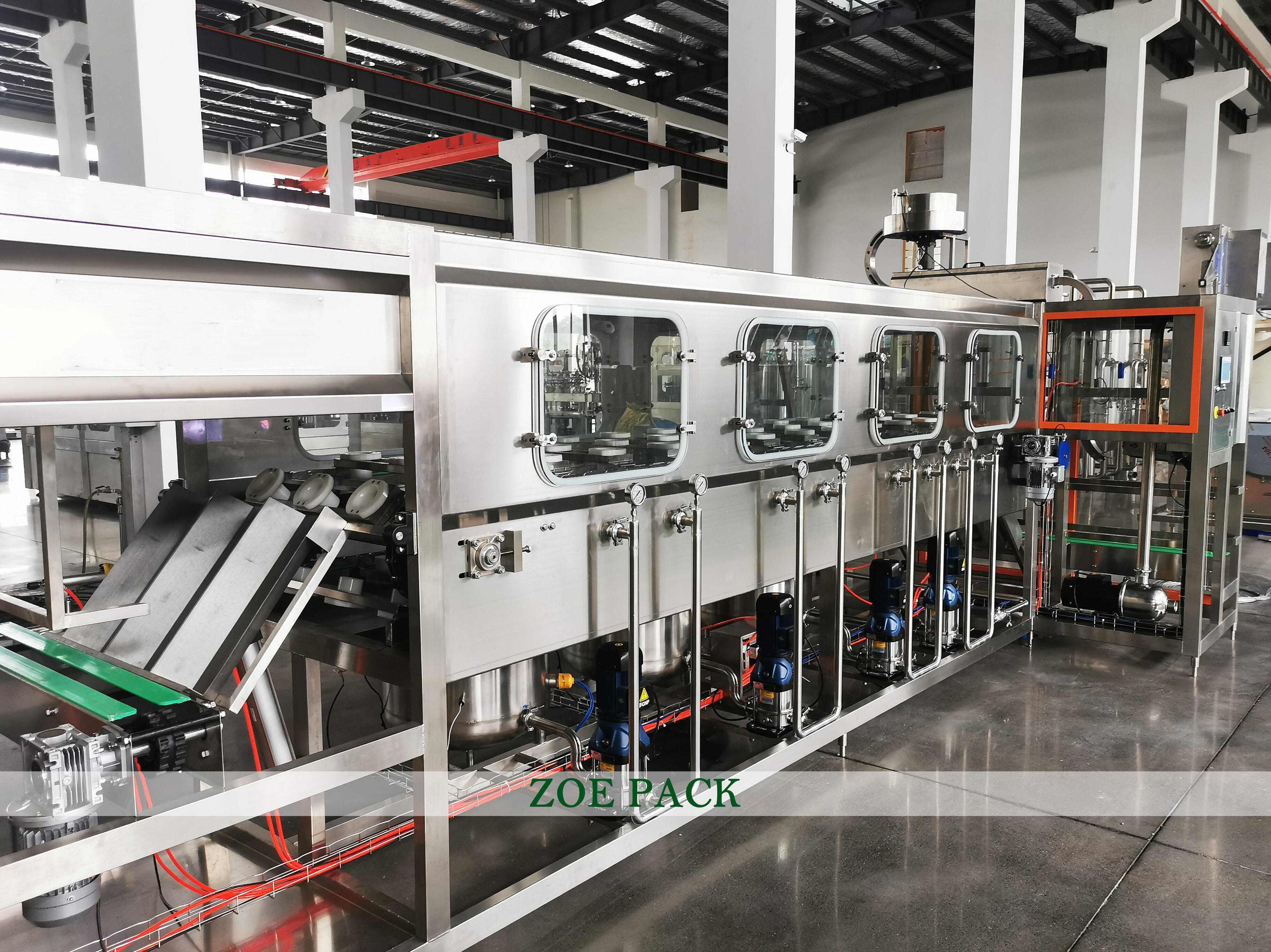 Full Automatic Complete Turnkey 5gallon Bottle Filling Machine 5 Gallon Barrel Pure Water Production Line manufacture