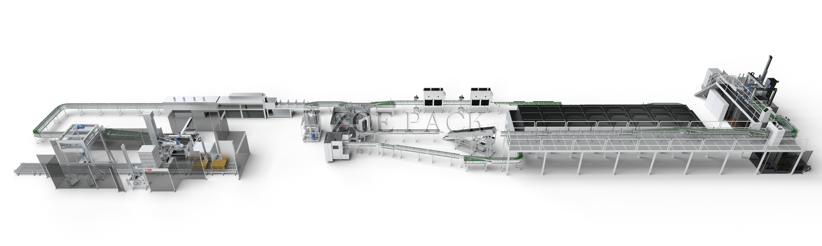 Tutta la linea macchina automatica per il riempimento di barattoli di latta in alluminio PET per la produzione di bevande analcoliche con succhi di soda e bevande gassate di birra