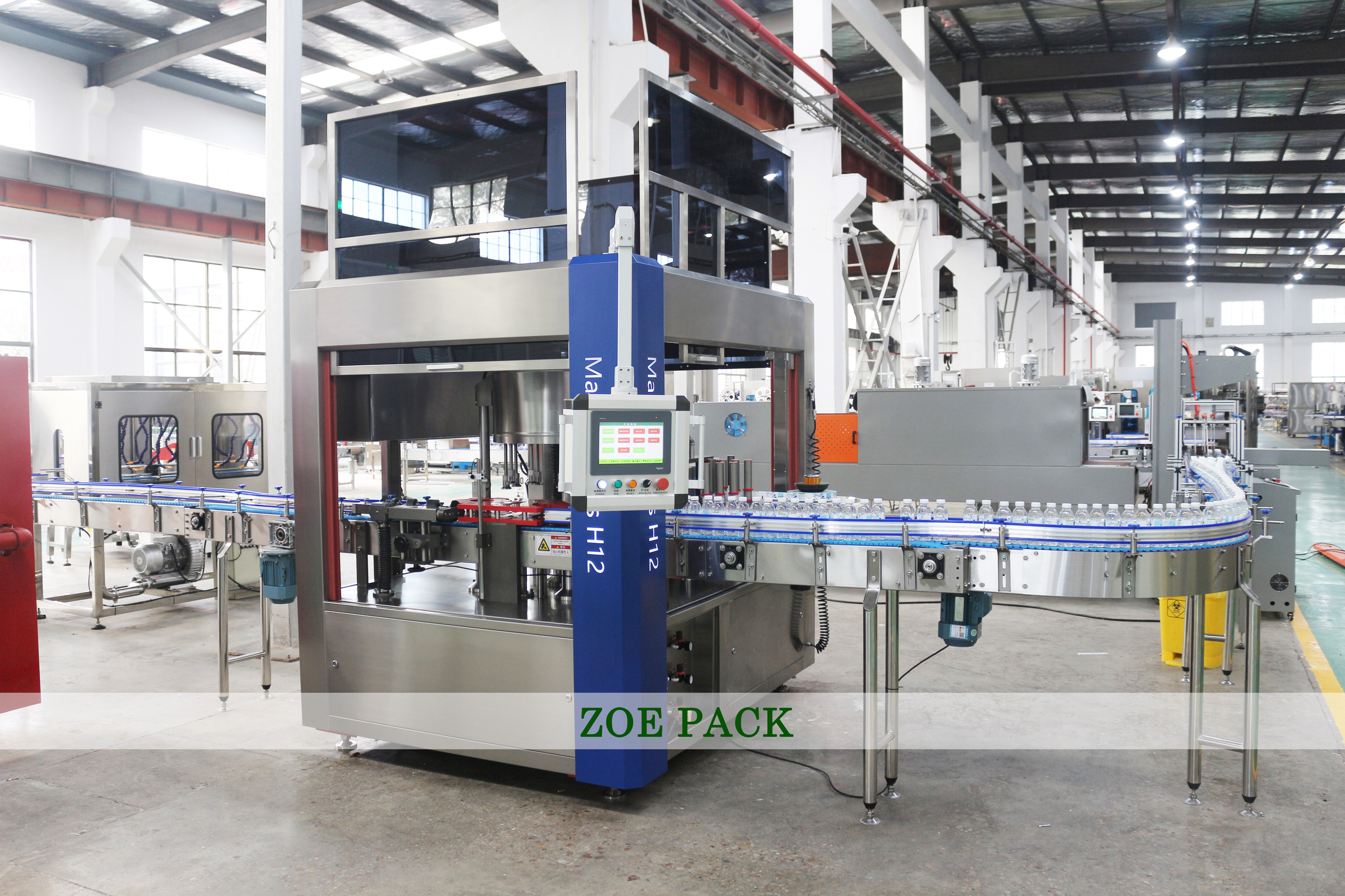 Turnkey Project A to Z Pure Water Bottling Filling Labeling Packing Machine 3 in 1 Monoblock Mineral Water Drinking Plant factory