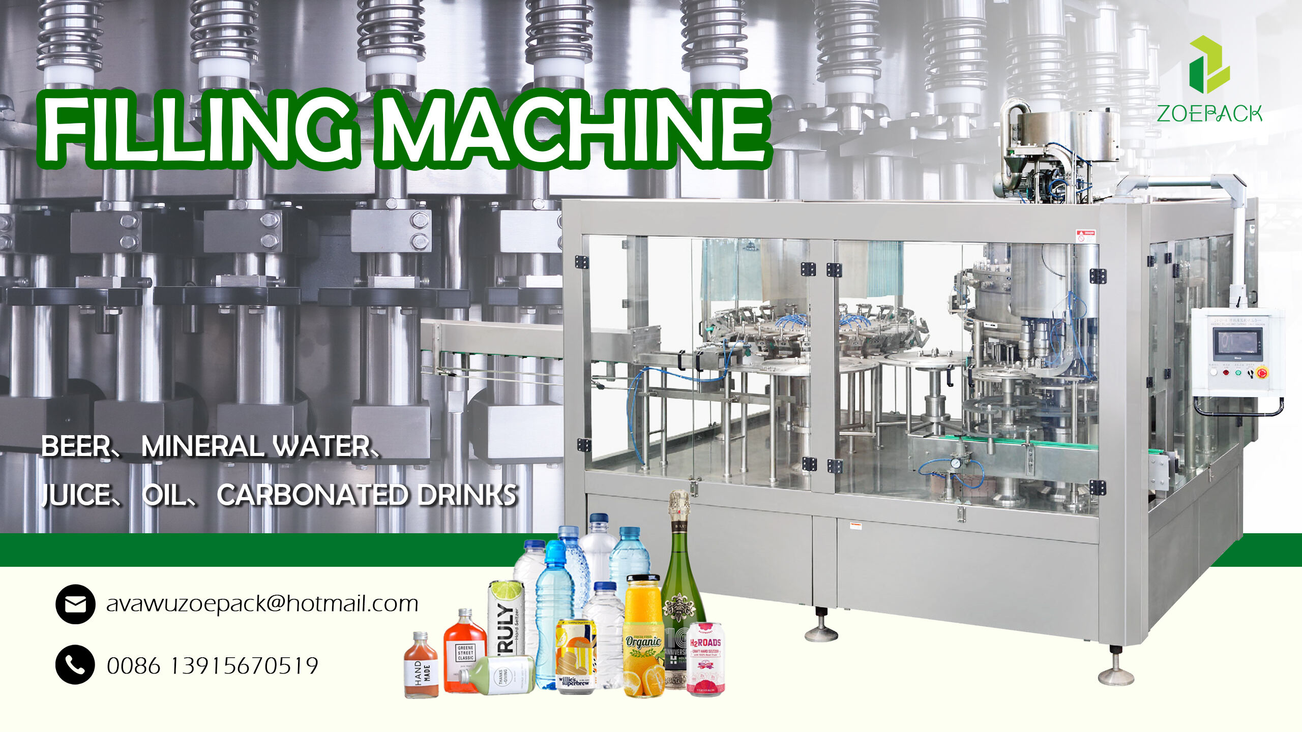 High Speed ​​Bottling Carbonated Sport Mineral Drinking Water Filling Plant paggawa