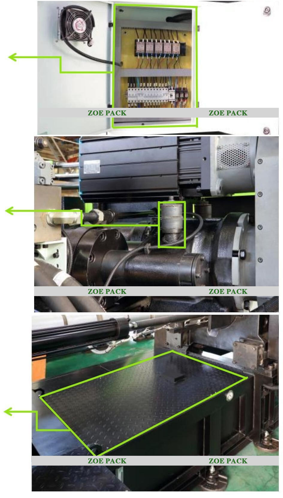 High Speed Efficiency Plastic PET Injection Molding Machines Preform Making details