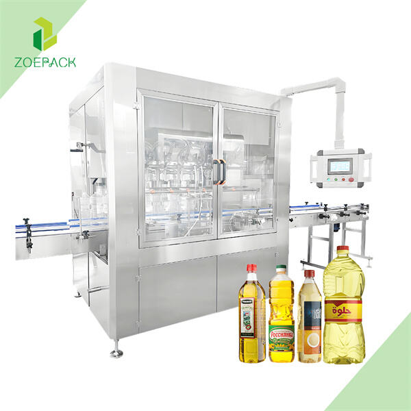 Maximize productivity in your oil manufacturing plant with a reliable filling machine