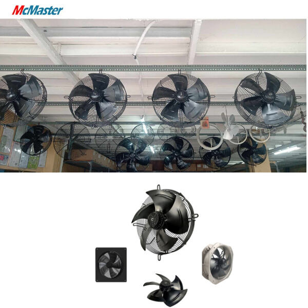 Compact and Versatile AC Axial Fan Solutions