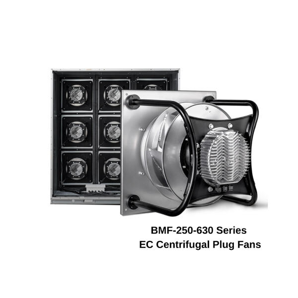 Flexible and versatile options with EC plug fan AHUs
