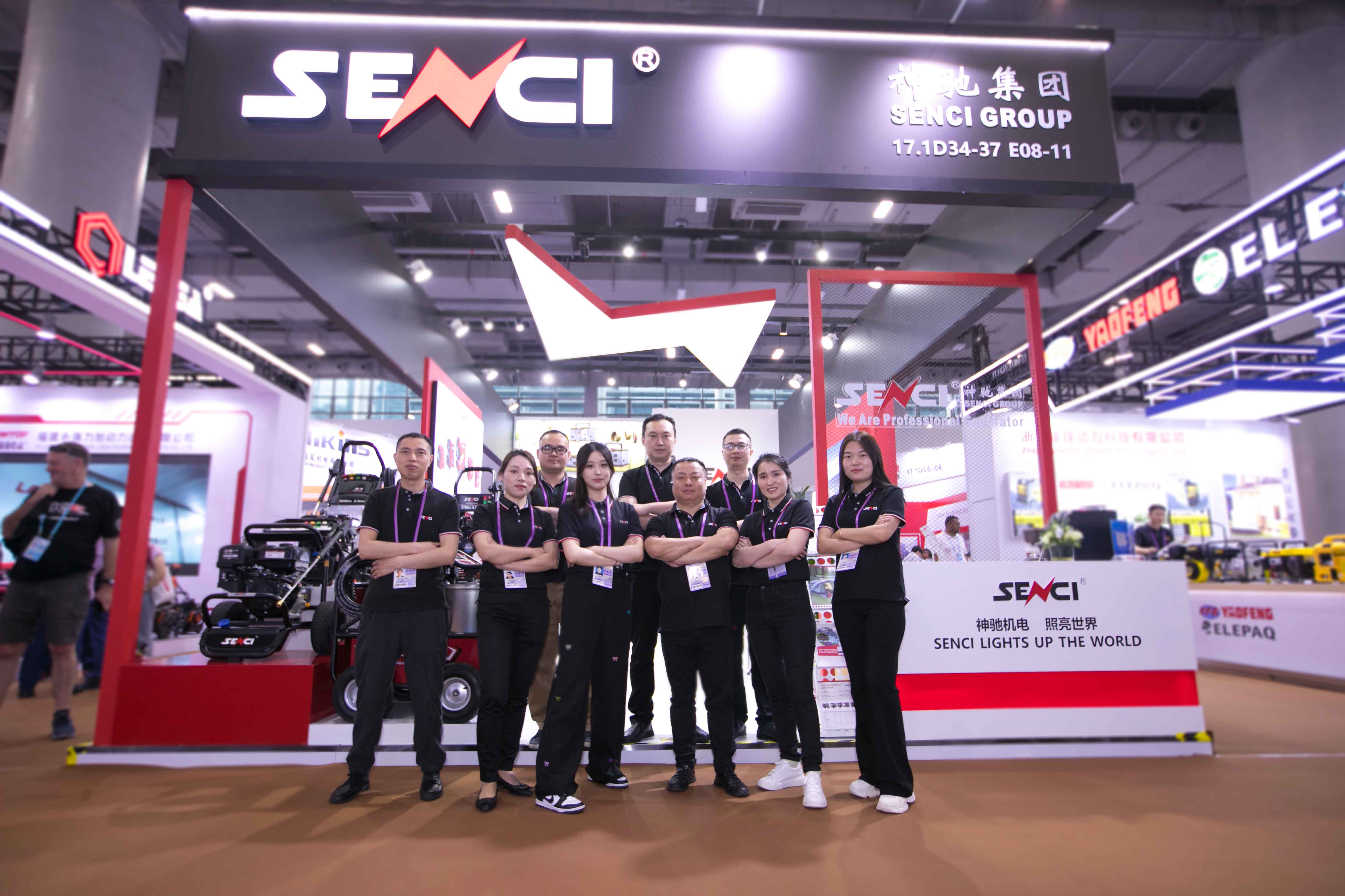 Senci electromechanical products appeared at the Canton Fair