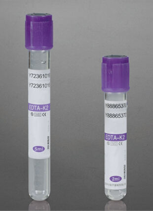 Vacuum blood collection vessel