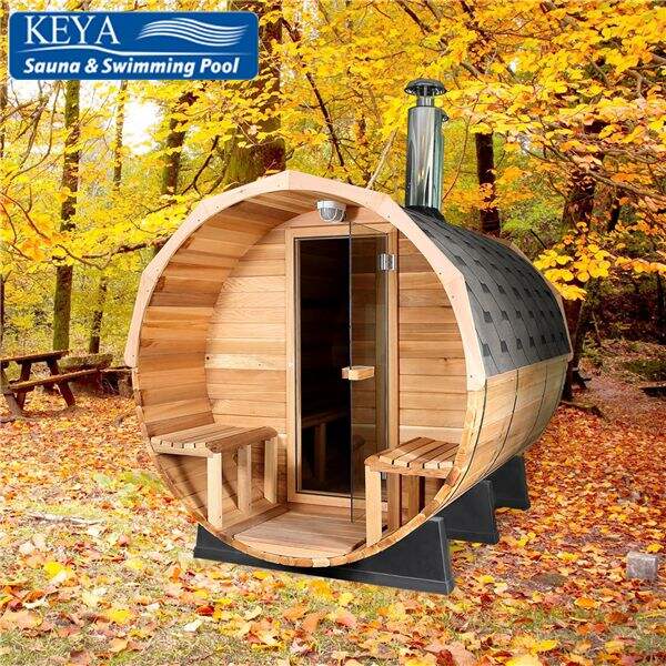 Simple tips to use outdoor barrel sauna room: