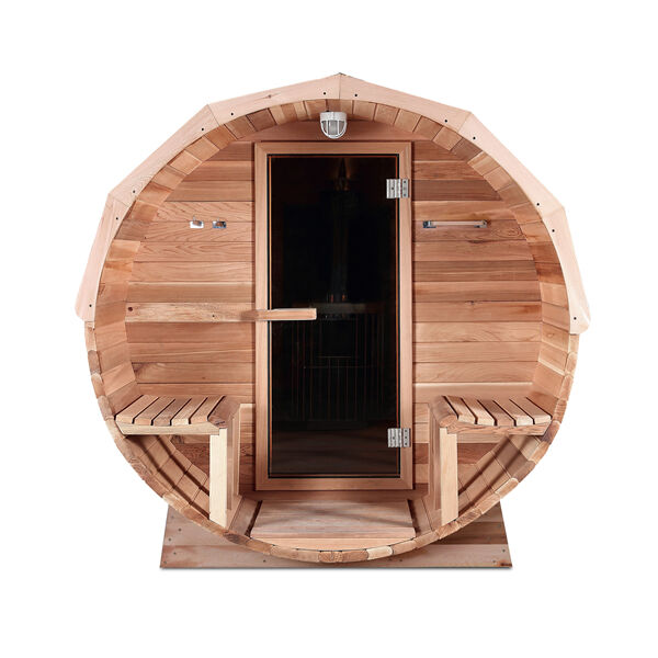 Innovation In Red Cedar Barrel Sauna: