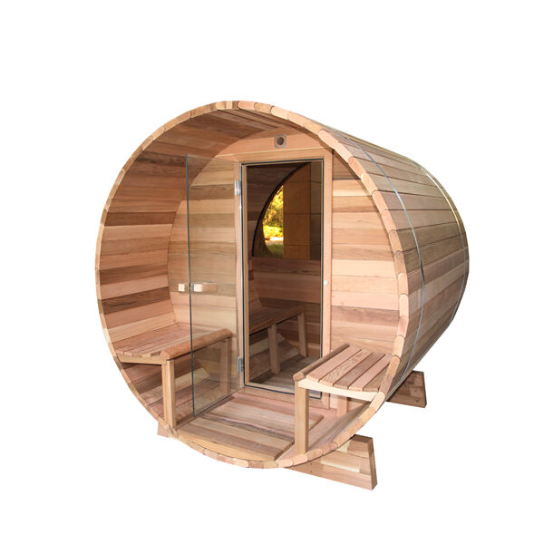 Innovation of Wood Barrel Sauna