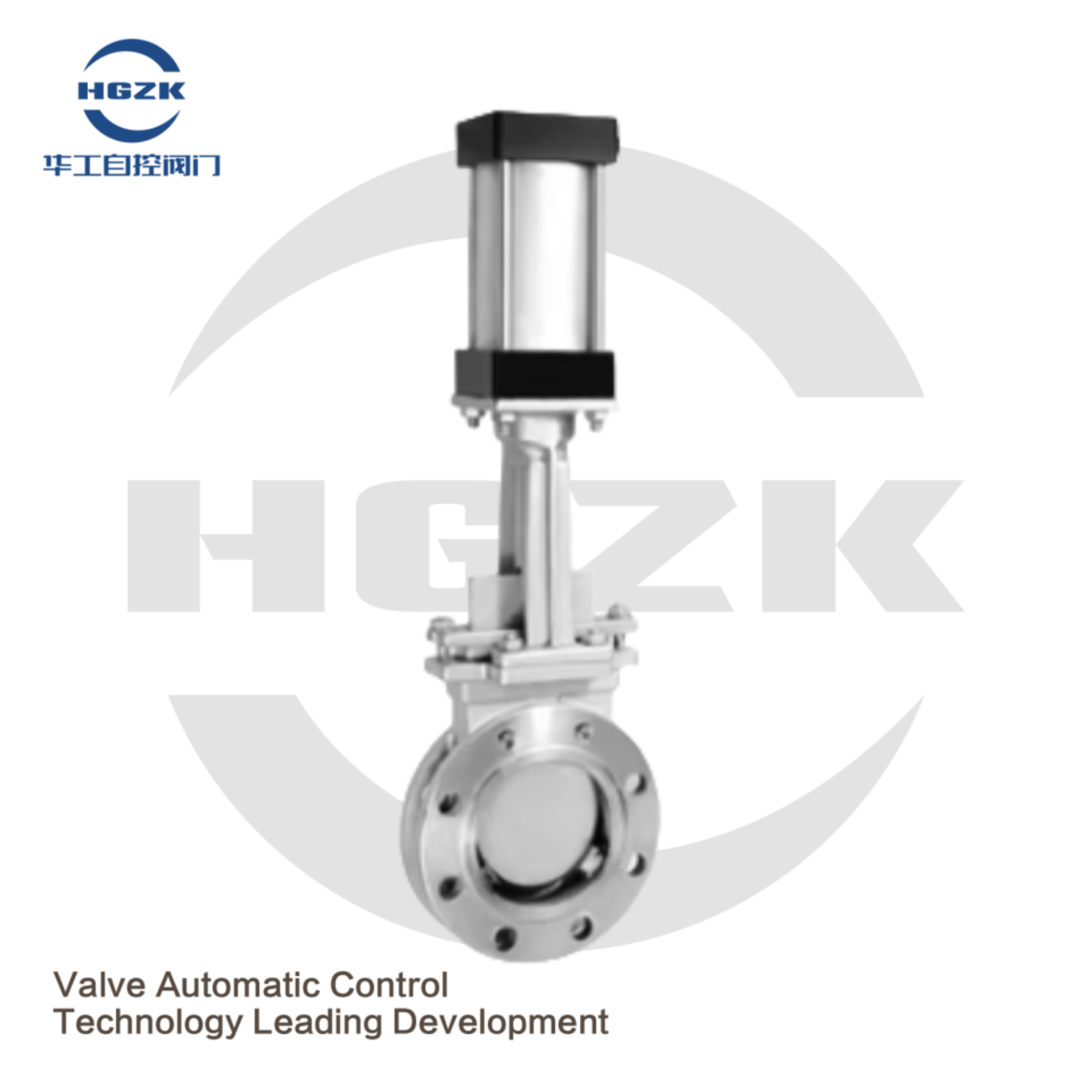 Pneumatic Wafer Type Knife-shaped Gate Valve