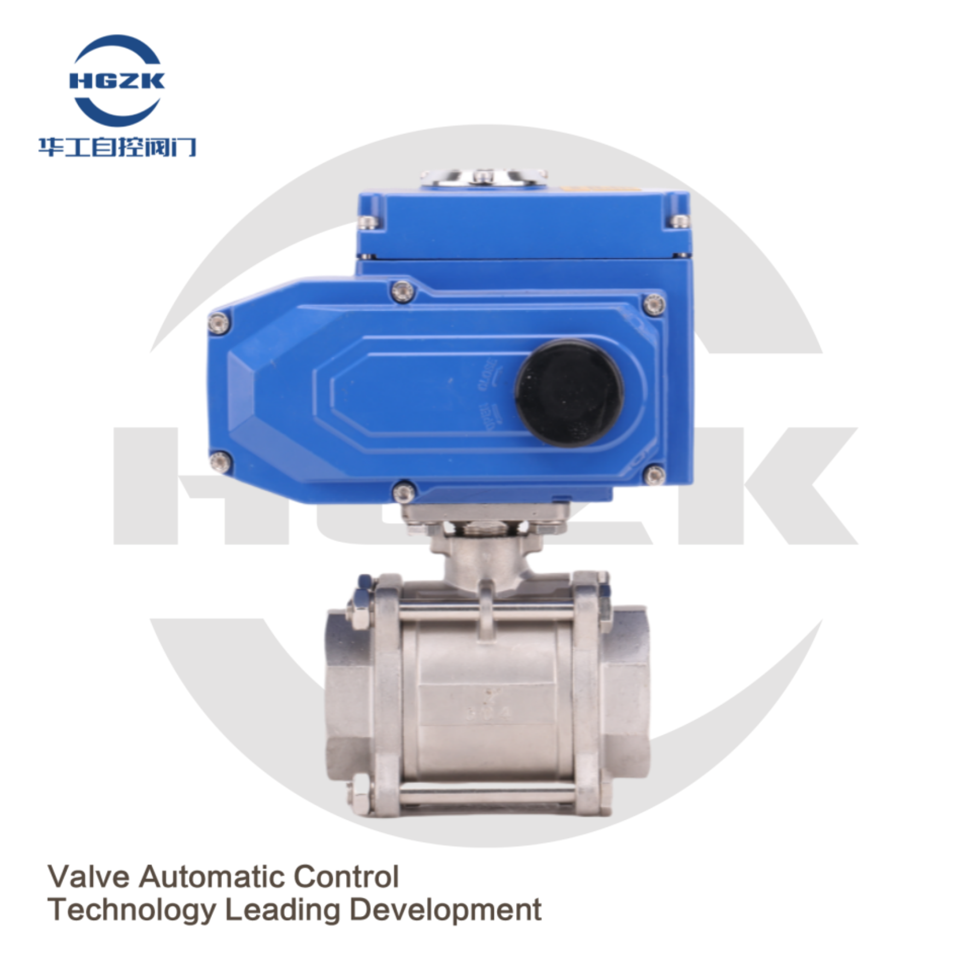 Electric 3PC Ball Valve