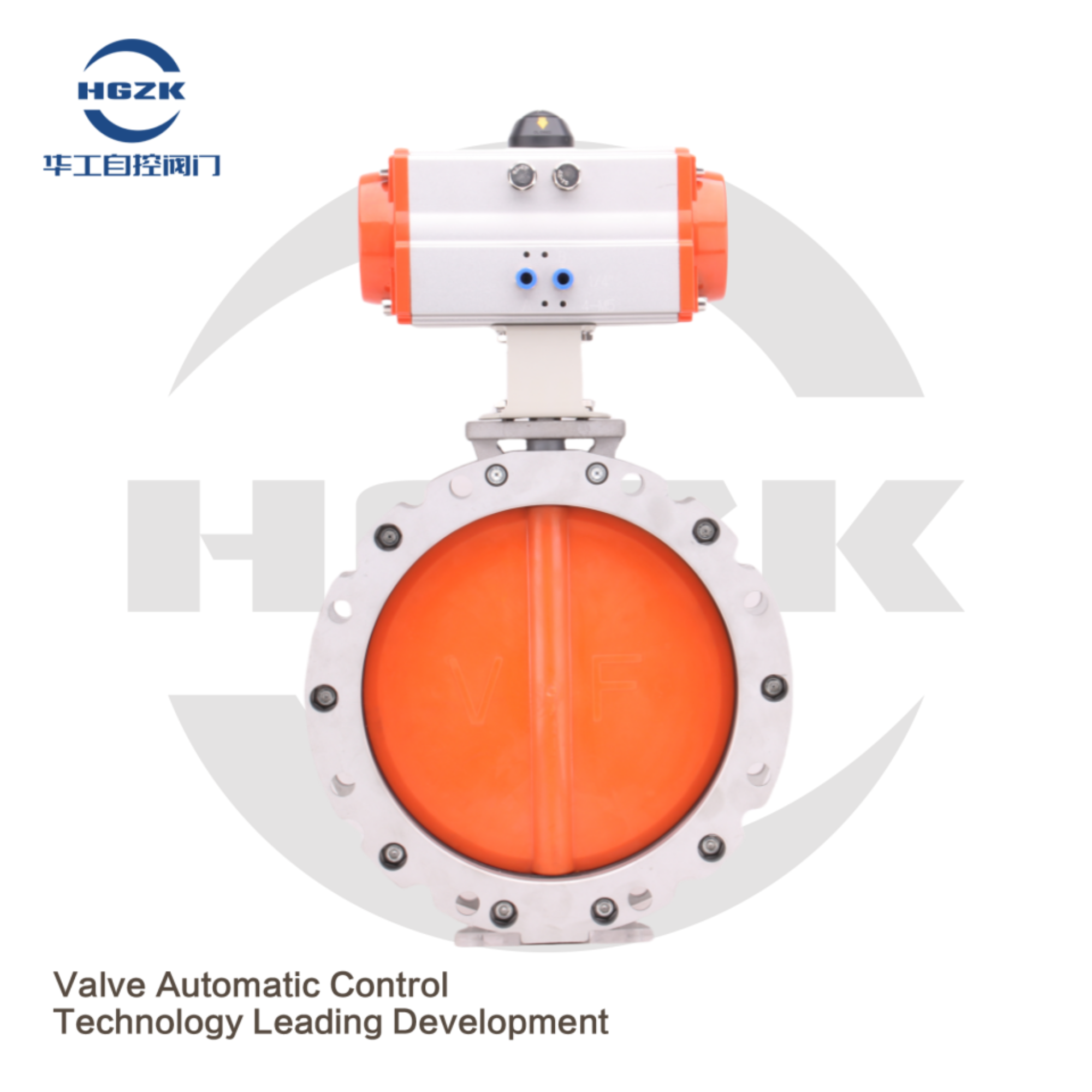 AT Series Pneumatic Powder Butterfly Valve 