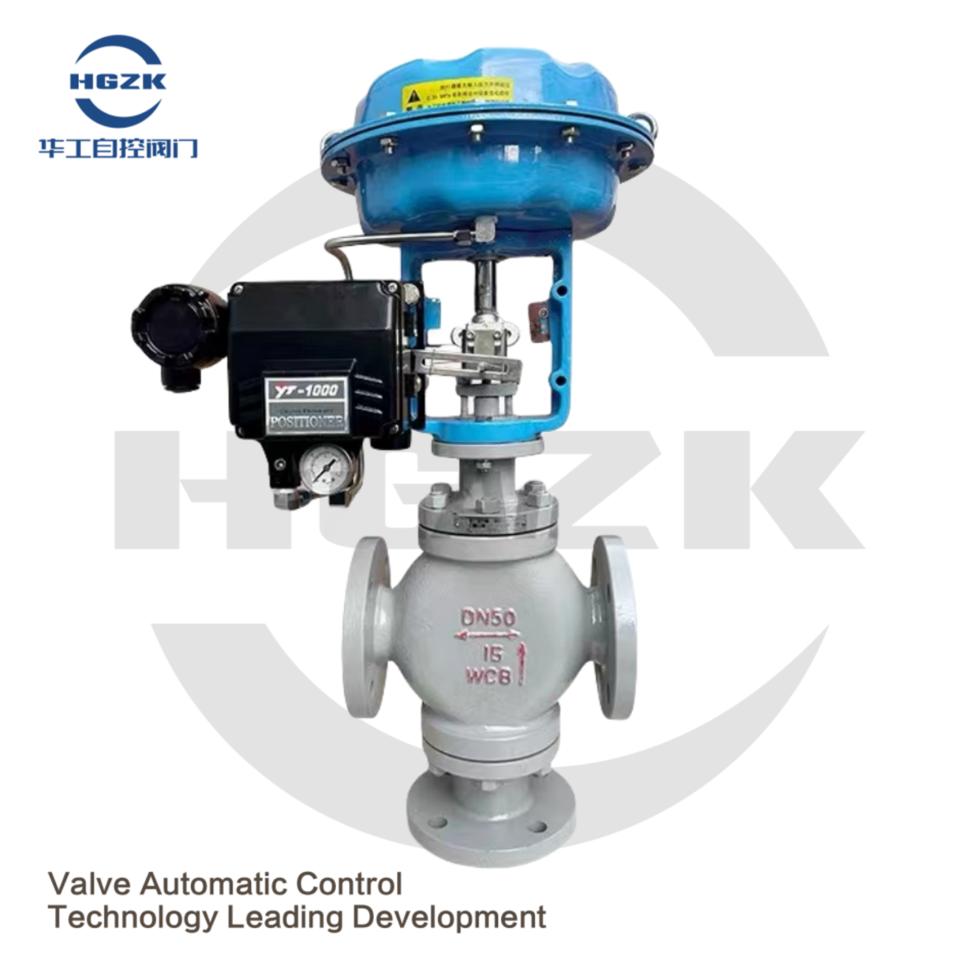 Pneumatic Three-way Control Valve