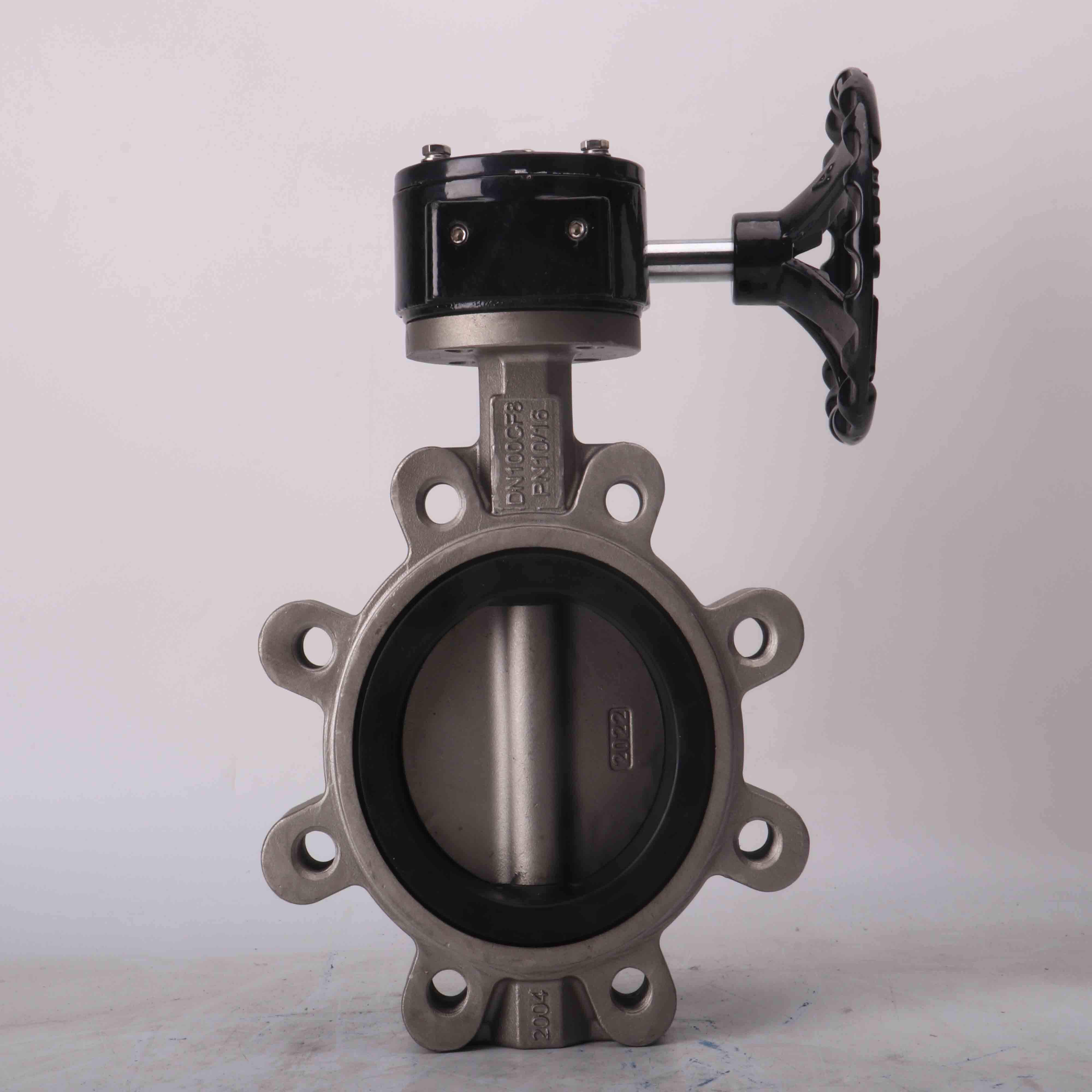 Lug butterfly valves