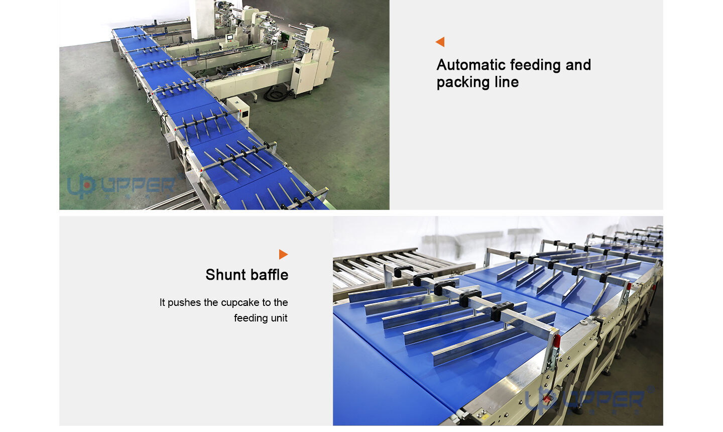 Cupcake Fully Automatic Demoulding Packaging Machine Muffin Custard Pie packing line food producton line factory