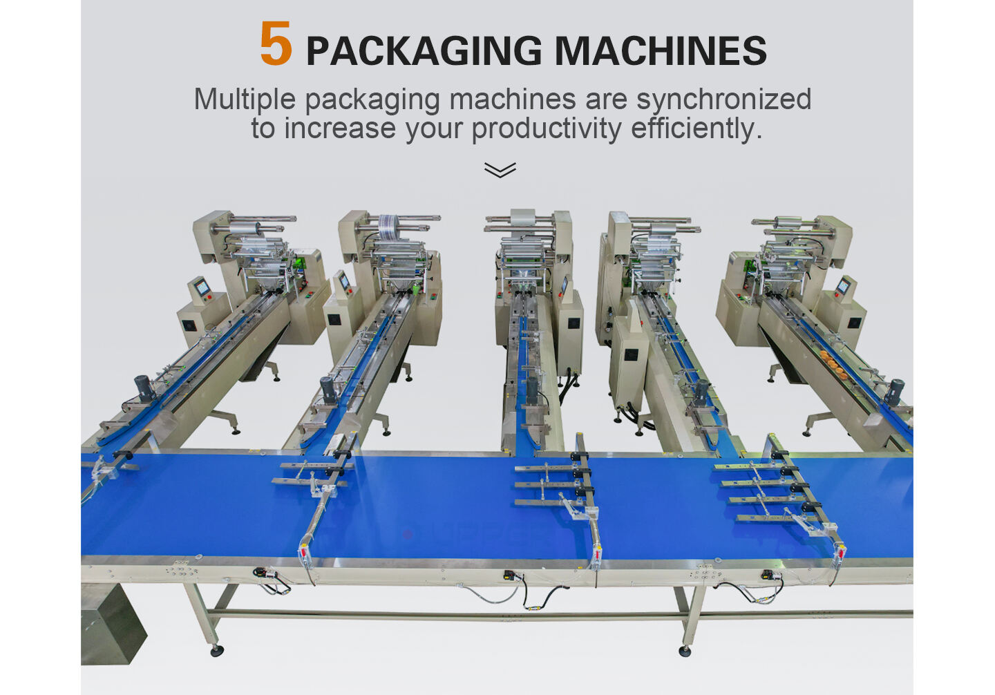 Cupcake Fully Automatic Demoulding Packaging Machine Muffin Custard Pie packing line food producton line manufacture