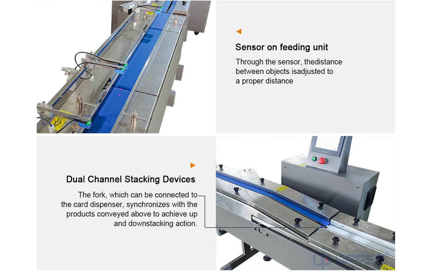 Croissant bread automatic packaging line with dispensing rack for desiccant tablets factory