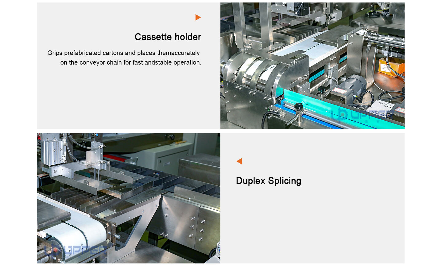 Automatic sorting and collection carton box packaging machine with reciprocating secondary packing machine details