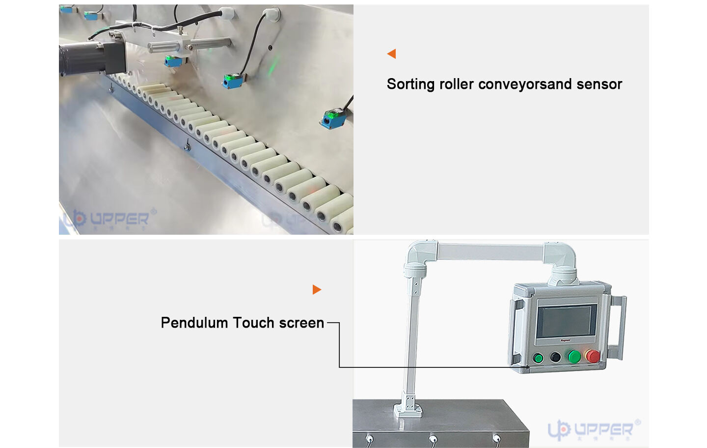 Automatic Disorderly Small Bag Sorting Machine Pouch Sorter for Secondary Packaging factory