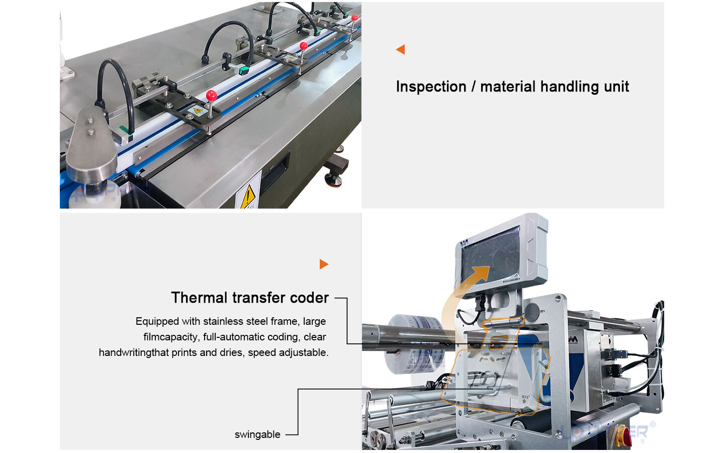 Dual mode 2-in-1 high speed Chocolate Bar Packaging Line Protein bar packing machine supplier