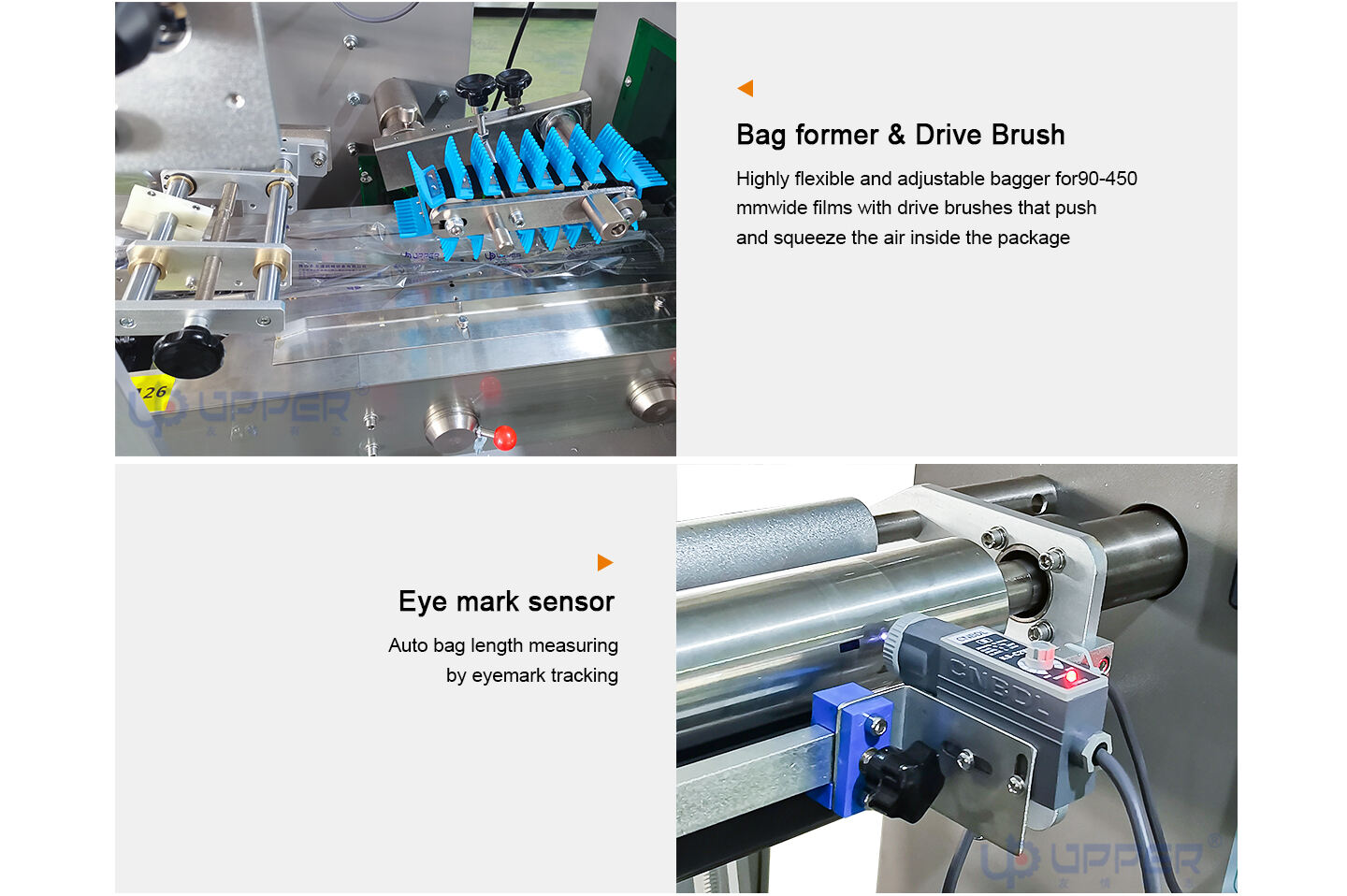 Croissant bread automatic packaging line with dispensing rack for desiccant tablets supplier