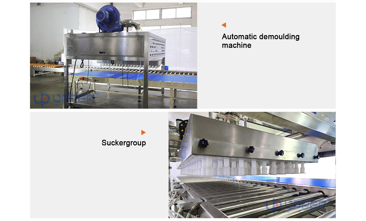 Cupcake Fully Automatic Demoulding Packaging Machine Muffin Custard Pie packing line food producton line factory