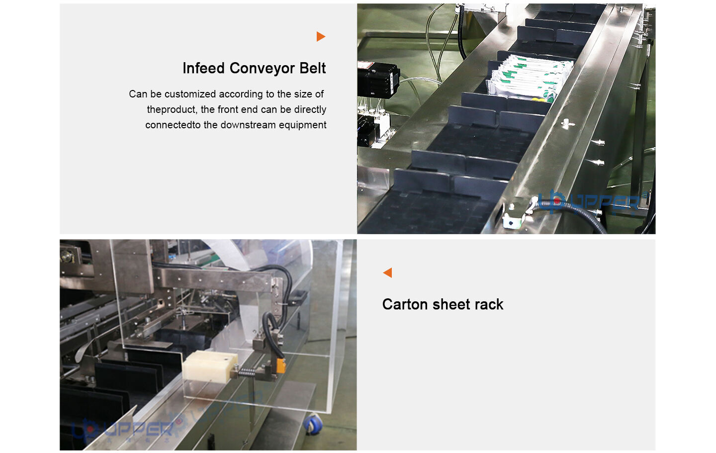 Automatic sorting and collection carton box packaging machine with reciprocating secondary packing machine manufacture