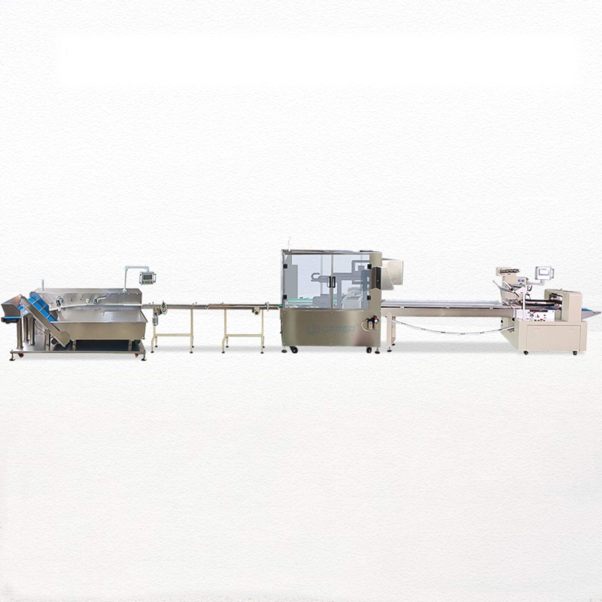 Automatic sachet sorting packing line pouch small bag counting machine secondary packaging machine