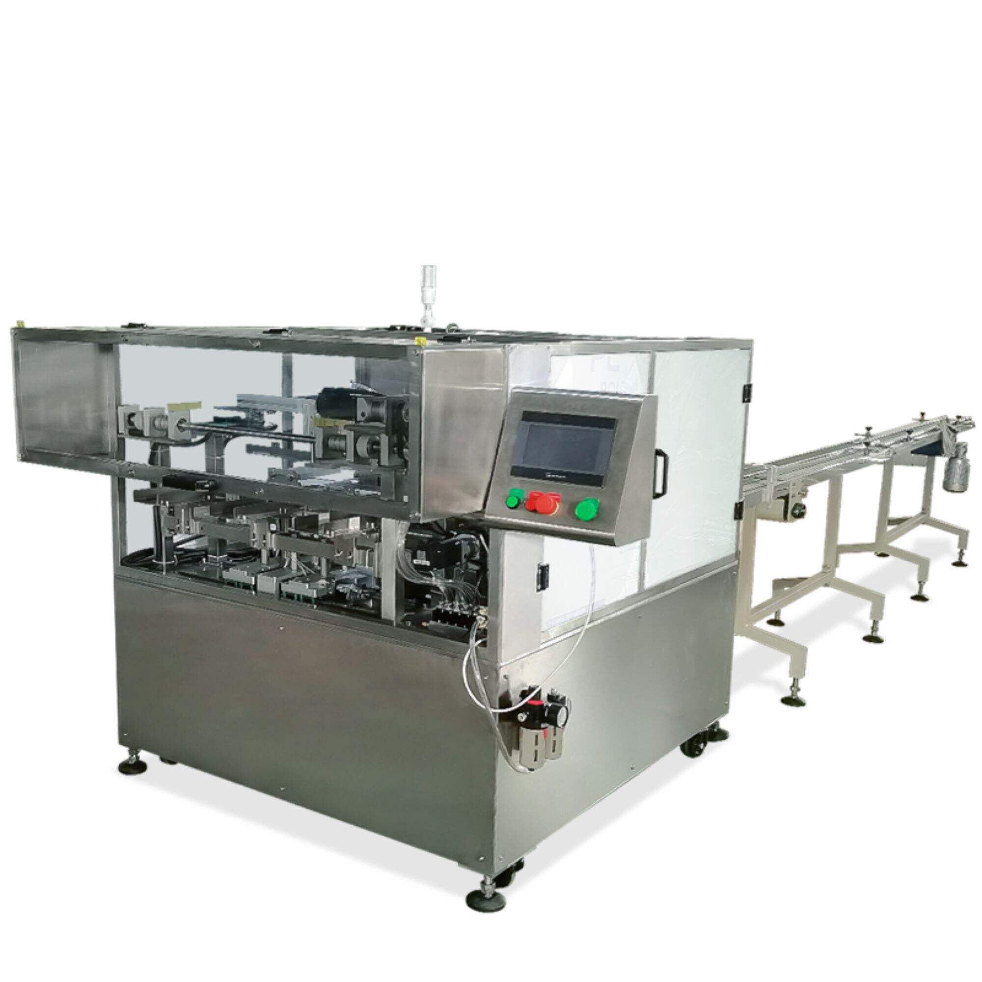 Automatic sorting counting collection and packaging machine for sachet seasoning bag cosmetic pouch