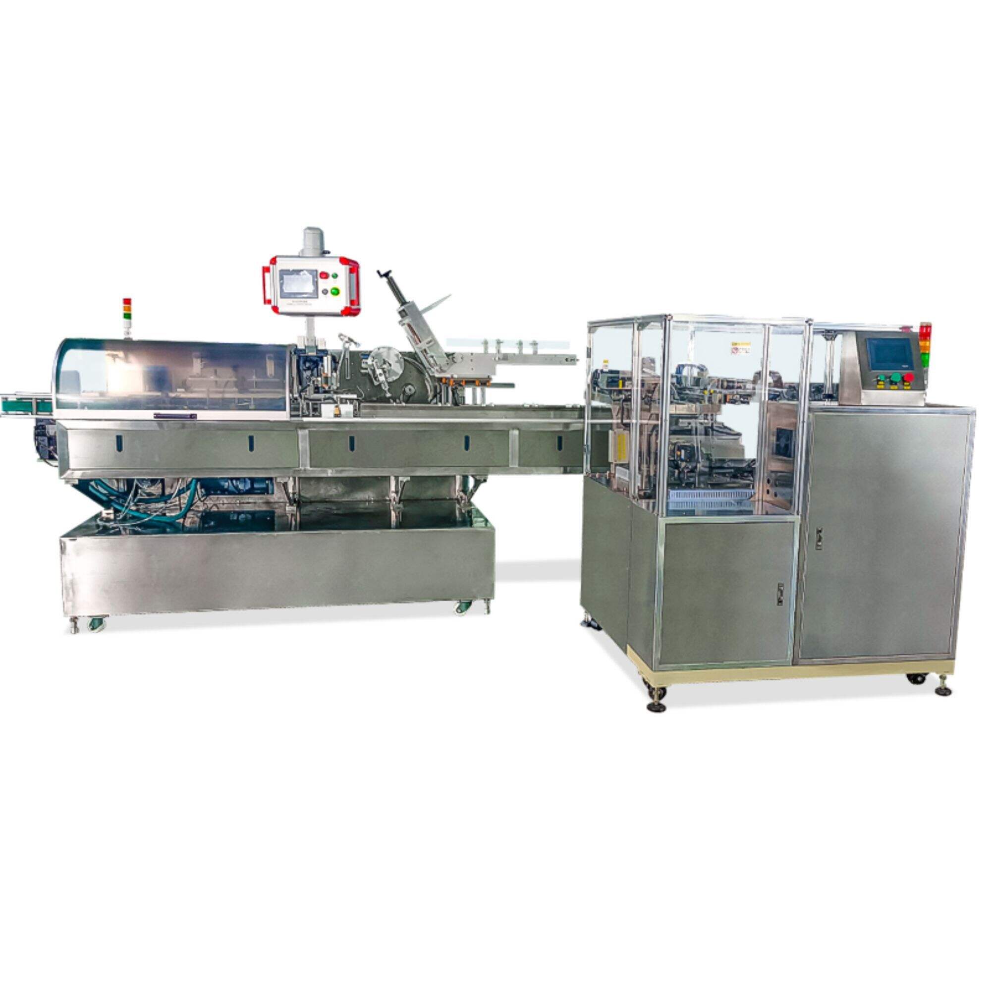 Automatic horizontal stacking Collection cartoning machine food secondary packaging machine