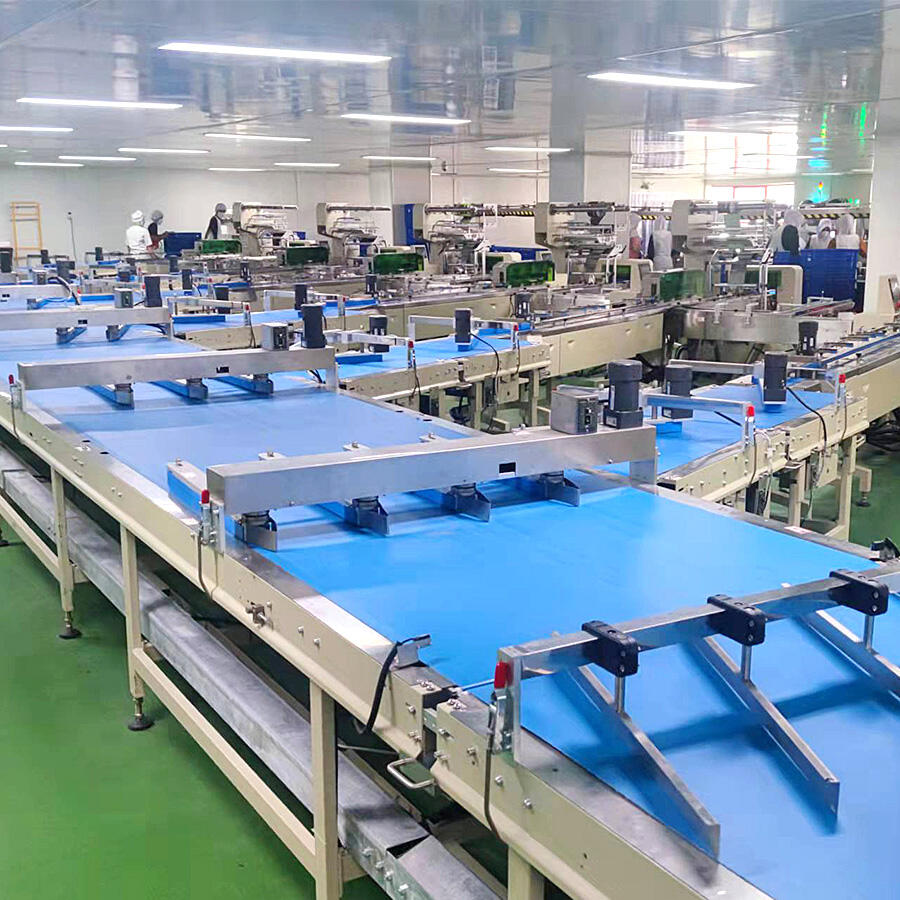 Chocolate Cookies Cake Packaging Line With Tray Loading Machine Wafer Bread Packing Machine