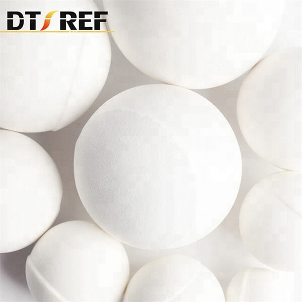 Alumina grinding balls for superior wear resistance and longevity